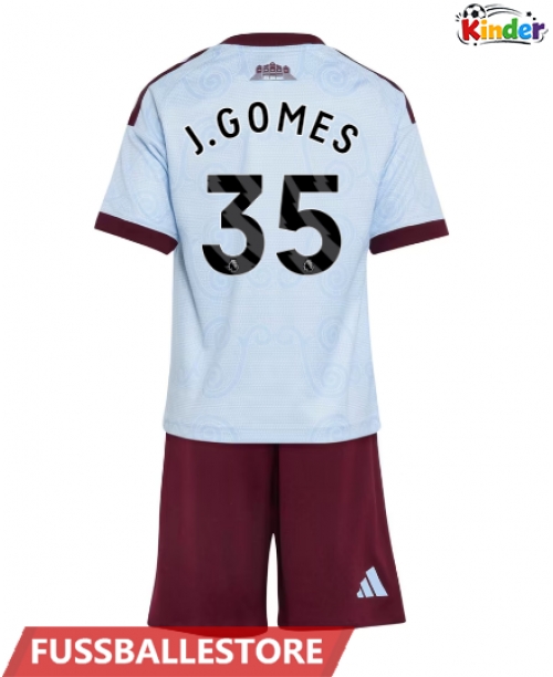 Günstige Aston Villa Joao Gomes #35 3rd trikot Kinder 2026-27 Kurzarm (+ Kurze Hosen)